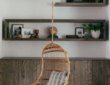 Custom Modern Floating Shelves