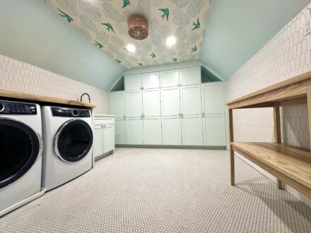 Custom Laundry Room Cabinets