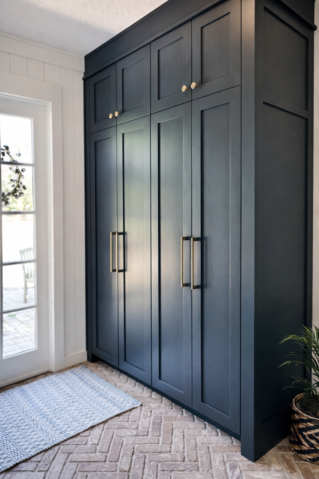 Custom Mudroom Cabinet