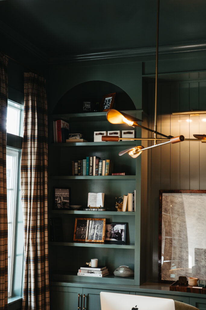 custom home office built ins