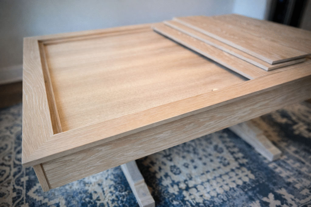 Dining Table with Puzzle Surface