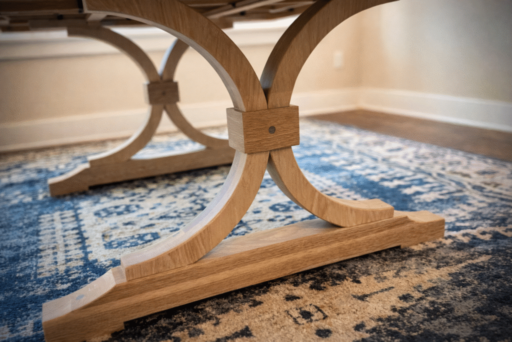 Dining Table with Puzzle Table